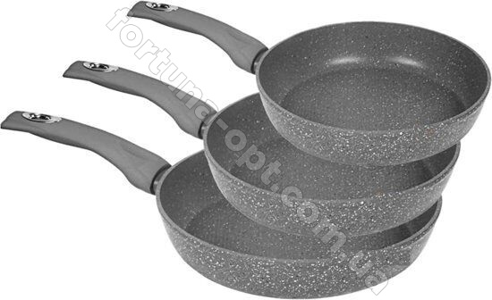 Набор сковородок Edenberg EB - 1733 - 3 пр ✅ базовая цена $26.72 ✔ Опт ✔ Скидки ✔ Заходите! - Интернет-магазин ✅ Фортуна-опт ✅