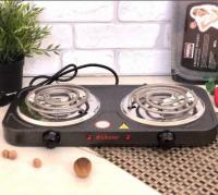 Электроплита двойная спираль 1000 ВТ Livstar LSU - 1162 ➜ Оптом и в розницу ✅ актуальная цена -Интернет магазин ✅ Фортуна ✅