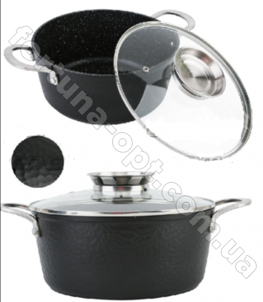 Кастрюля-казан чеканный Edenberg EB - 3965 - 4,6 л - 24 см ✅ базовая цена $20.94 ✔ Опт ✔ Скидки ✔ Заходите! - Интернет-магазин ✅ Фортуна-опт ✅