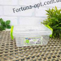 Пищевой контейнер с защелками 0,5 л - 0350 ➜ Оптом и в розницу ✅ актуальная цена -Интернет магазин ✅ Фортуна ✅