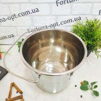 Ведро нержавеющее без крышки A-Plus - 0380 (10 л) ✅ базовая цена $6.04 ✔ Опт ✔ Акции ✔ Заходите! - Интернет-магазин Fortuna-opt.com.ua.