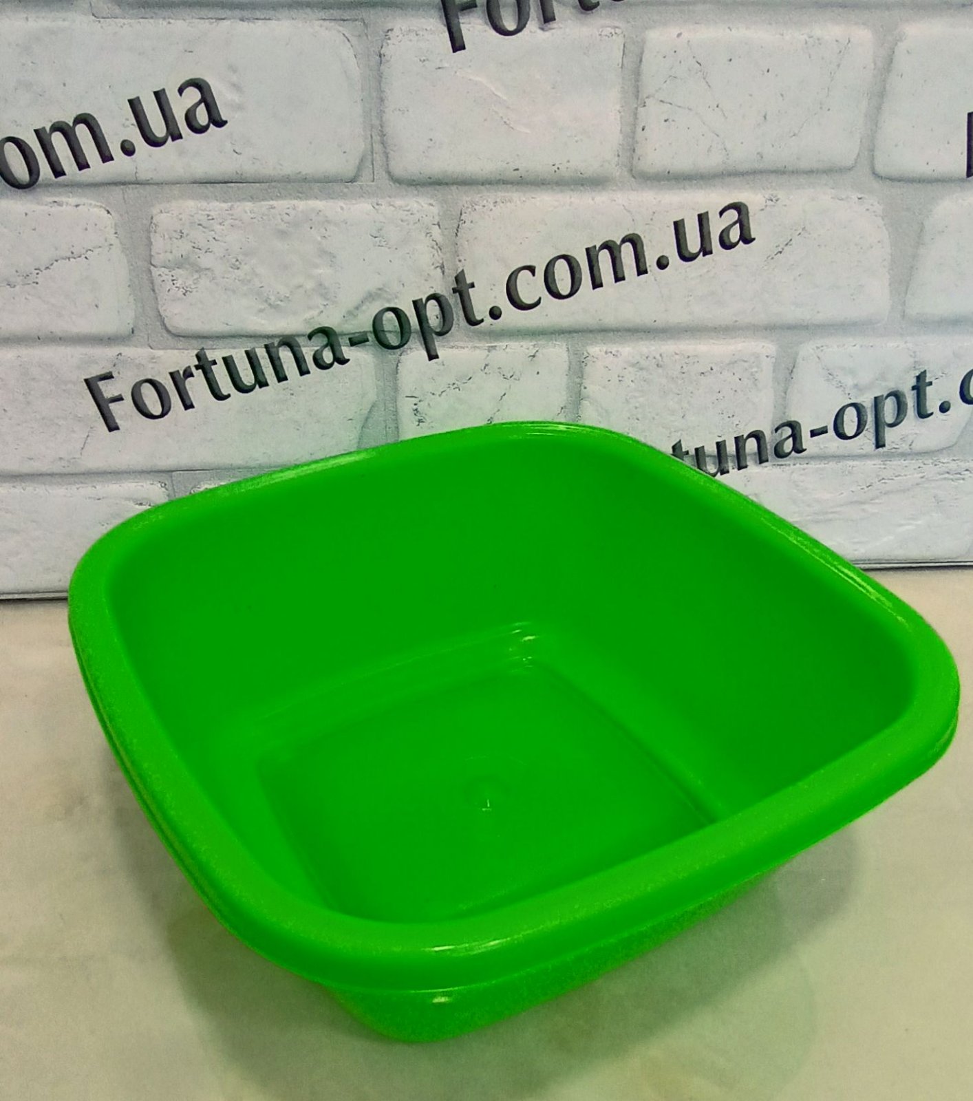 Таз  5.5 л квадратный (Юн) 0065 ✅ базовая цена 51.88 грн. ✔ Опт ✔ Скидки ✔ Заходите! - Интернет-магазин ✅ Фортуна-опт ✅