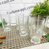 Набор высоких стеклянных стаканов ОСЗ "Стиль" 280 мл 6 шт - 8310 ➜ Оптом и в розницу ✅ актуальная цена - Интернет магазин ✅ Фортуна ✅