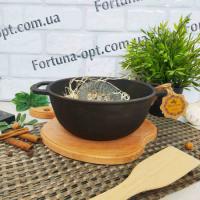 Кастрюля чугунная литая без крышки 2 л -  Т 0401 ✅ базовая цена 427.28 грн. ✔ Опт ✔ Акции ✔ Заходите! - Интернет-магазин Fortuna-opt.com.ua.