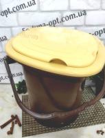 Ведро туалетное (Х-1) 05018 ✅ базовая цена 278.31 грн. ✔ Опт ✔ Акции ✔ Заходите! - Интернет-магазин Fortuna-opt.com.ua.