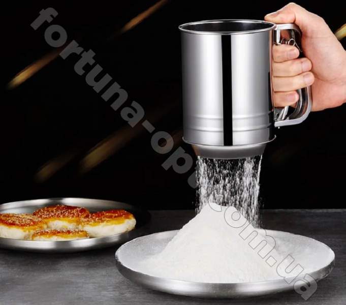 Кружка-сито нержавеющая средняя 300 гр - 0001 ✅ базовая цена 88.80 грн. ✔ Опт ✔ Скидки ✔ Заходите! - Интернет-магазин ✅ Фортуна-опт ✅