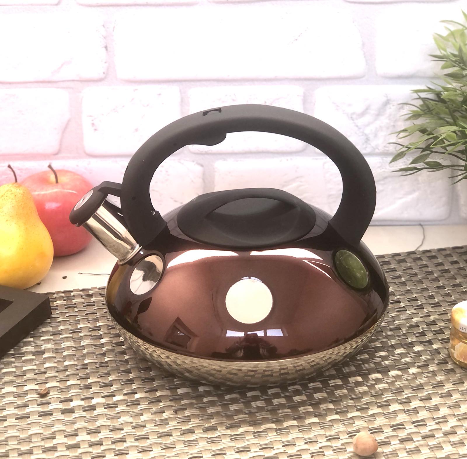 Чайник из нержавеющей стали 2,6 л A-Plus - 1374 ✅ базовая цена $11.32 ✔ Опт ✔ Скидки ✔ Заходите! - Интернет-магазин ✅ Фортуна-опт ✅