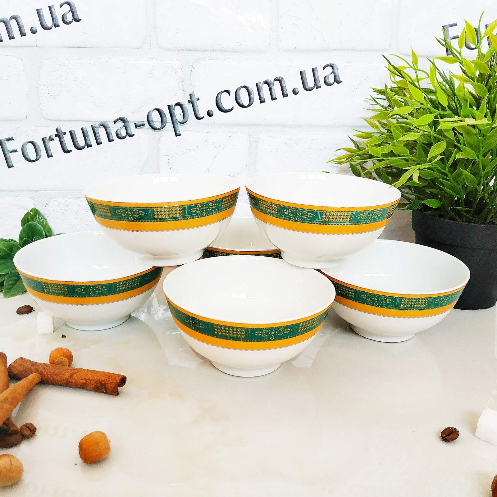 Пиалы фарфоровые 6 шт/наб Bergner DV - 6003 300 мл ✅ базовая цена $13.12 ✔ Опт ✔ Скидки ✔ Заходите! - Интернет-магазин ✅ Фортуна-опт ✅