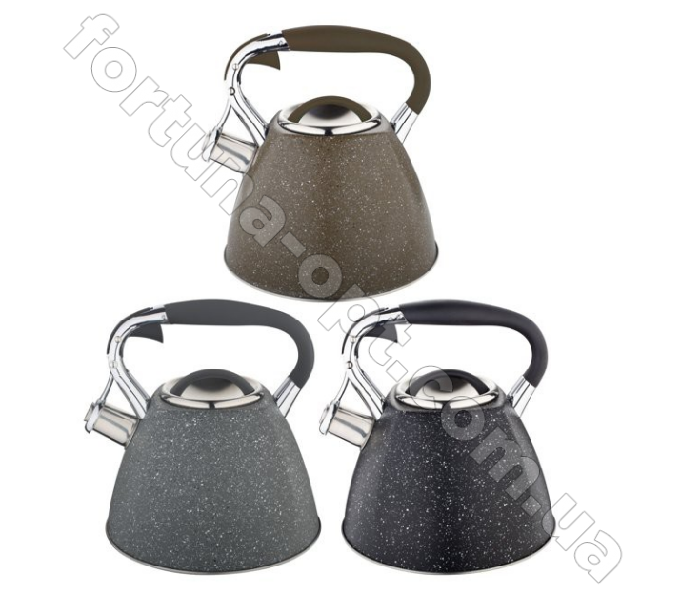 Чайник со свистком из нержавеющей стали 3 л Edenberg EB - 1981 ✅ базовая цена $18.75 ✔ Опт ✔ Скидки ✔ Заходите! - Интернет-магазин ✅ Фортуна-опт ✅