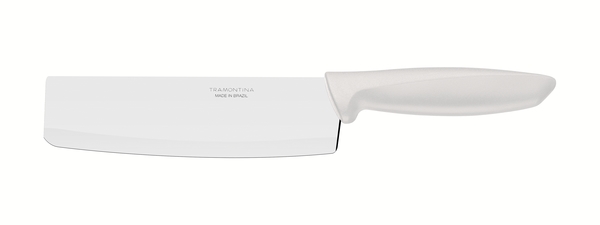 Нож поварской широкий 178 мм Трамонтина PLENUS в блистере светло-серая ручка - 23444/137 ✅ базовая цена 193.41 грн. ✔ Опт ✔ Скидки ✔ Заходите! - Интернет-магазин ✅ Фортуна-опт ✅