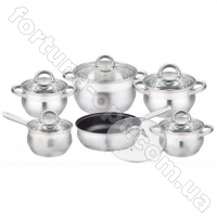Набор посуды из нержавеющей стали Edenberg ЕВ - 3720 ➜ Оптом и в розницу ✅ актуальная цена - Интернет магазин ✅ Фортуна ✅