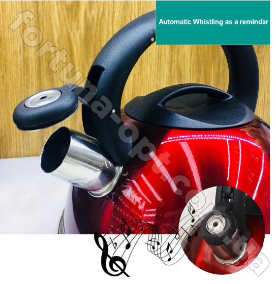 Чайник из нержавеющей стали 2,5 л A-Plus - 1237