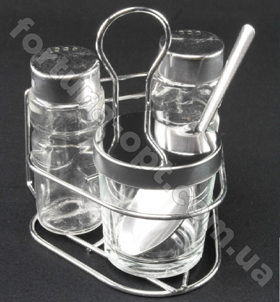 Набор для специй 4 предмета A-Plus -1704 ➜ Оптом и в розницу ✅ актуальная цена -Интернет магазин ✅ Фортуна ✅