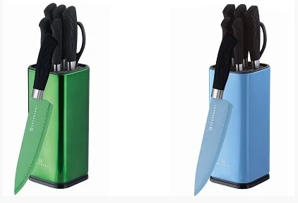 Набор ножей с подставкой 7 пр Edenberg - 11027 ✅ базовая цена $18.12 ✔ Опт ✔ Скидки ✔ Заходите! - Интернет-магазин ✅ Фортуна-опт ✅