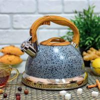 Чайник из нержавеющей стали со свистком 3 л Edenberg EB - 1986 ✅ базовая цена $17.05 ✔ Опт ✔ Акции ✔ Заходите! - Интернет-магазин Fortuna-opt.com.ua.