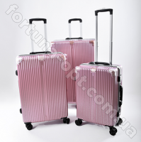 Чемодан пластик 20/24/28 3 шт/наб 12692 ✅ базовая цена $160.85 ✔ Опт ✔ Акции ✔ Заходите! - Интернет-магазин Fortuna-opt.com.ua.