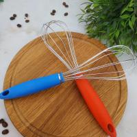 Венчик с цветной ручкой  25 см А-Plus - 0025 ➜ Оптом и в розницу ✅ актуальная цена -Интернет магазин ✅ Фортуна ✅