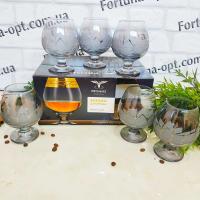 Бокал для коньяка "Лотос" 6 шт/набор 400 мл 298-188 ➜ Оптом и в розницу ✅ актуальная цена -Интернет магазин ✅ Фортуна ✅ 