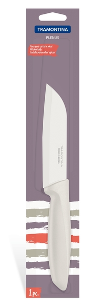 Нож кухонный в упаковке 127 мм Трамонтина PLENUS светло-серая ручка - 23442/135 ✅ базовая цена 118.13 грн. ✔ Опт ✔ Скидки ✔ Заходите! - Интернет-магазин ✅ Фортуна-опт ✅