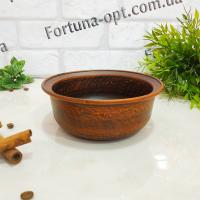   Миска красная глина гладкая 700 мл 7768 ➜ Оптом и в розницу ✅ актуальная цена - Интернет магазин ✅ Фортуна ✅