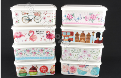 Набор пластиковых судочков 4 шт A-Plus - 237 ✅ базовая цена $3.05 ✔ Опт ✔ Скидки ✔ Заходите! - Интернет-магазин ✅Фортуна-опт ✅