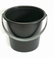 Ведро 11.5 л черное  (Ю) 0551 ✅ базовая цена 41.27 грн. ✔ Опт ✔ Акции ✔ Заходите! - Интернет-магазин Fortuna-opt.com.ua.