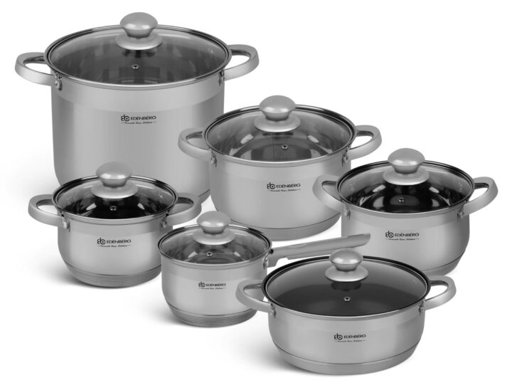 Набор посуды Edenberg Eb-4020 с большой кастрюлей , 7-слойным дном  -Интернет магазин ✅ Fortuna-opt.com.ua. ✅
