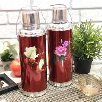 {Термос железный со стеклянной колбой A-Plus - 30126 - 1,2 л ➜ базовая цена $7.40 ✅ - Интернет-магазин ✅ Фортуна ✅