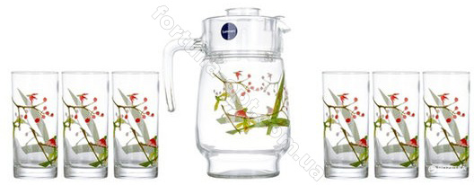 Набор для напитков Luminarc Beatitude L - 3564 ➜ Оптом и в розницу ✅ актуальная цена - Интернет магазин ✅ Фортуна ✅ 