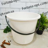 Ведро 11л пищевое без крышки Эталон 0005 ✅ базовая цена 115 грн. ✔ Опт ✔ Акции ✔ Заходите! - Интернет-магазин Fortuna-opt.com.ua.