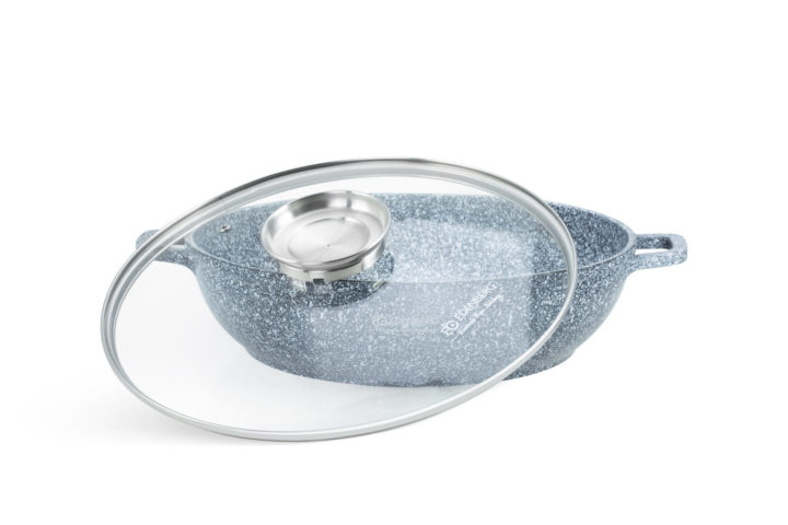 Сотейник мрамор с крышкой Edenberg EB - 8041 - 3,3 л - 28 см ✅ базовая цена $20.60 ✔ Опт ✔ Скидки ✔ Заходите! - Интернет-магазин ✅ Фортуна-опт ✅