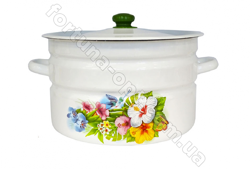 Бак эмалированный 16 л 2826/2 Колибри ➜ Оптом и в розницу ✅ актуальная цена -Интернет магазин ✅ Фортуна ✅