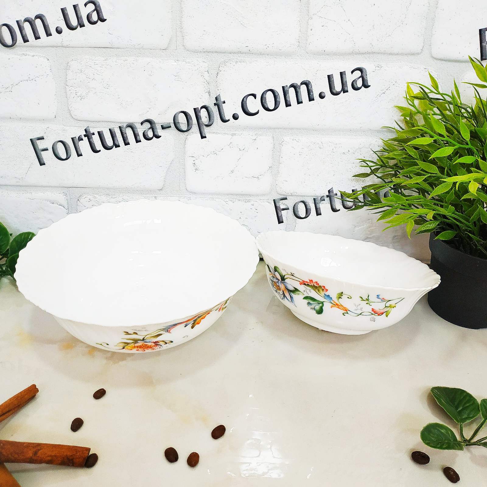 Салатник стеклокерамика 3 шт/наб A-Plus - 1862 ✅ базовая цена $5.51 ✔ Опт ✔ Скидки ✔ Заходите! - Интернет-магазин ✅ Фортуна-опт ✅