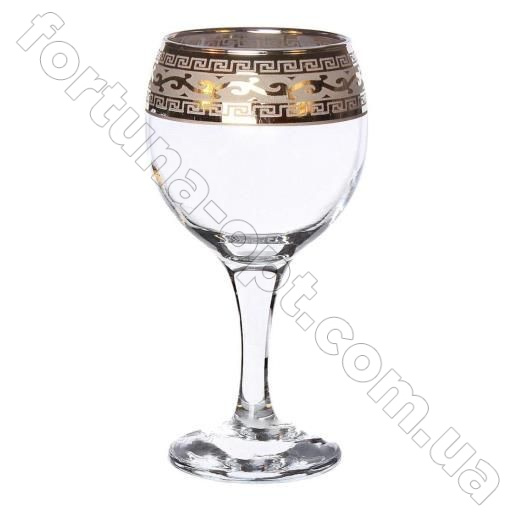 Набор бокалов для вина Версаче GE 08-411 260 мл ➜ Оптом и в розницу ✅ актуальная цена -Интернет магазин ✅  Фортуна ✅