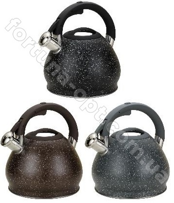 Чайник мрамор со свистком Edenberg 3.5 л EB - 1976 ✅ базовая цена $18.75 ✔ Опт ✔ Скидки ✔ Заходите! - Интернет-магазин ✅ Фортуна-опт ✅