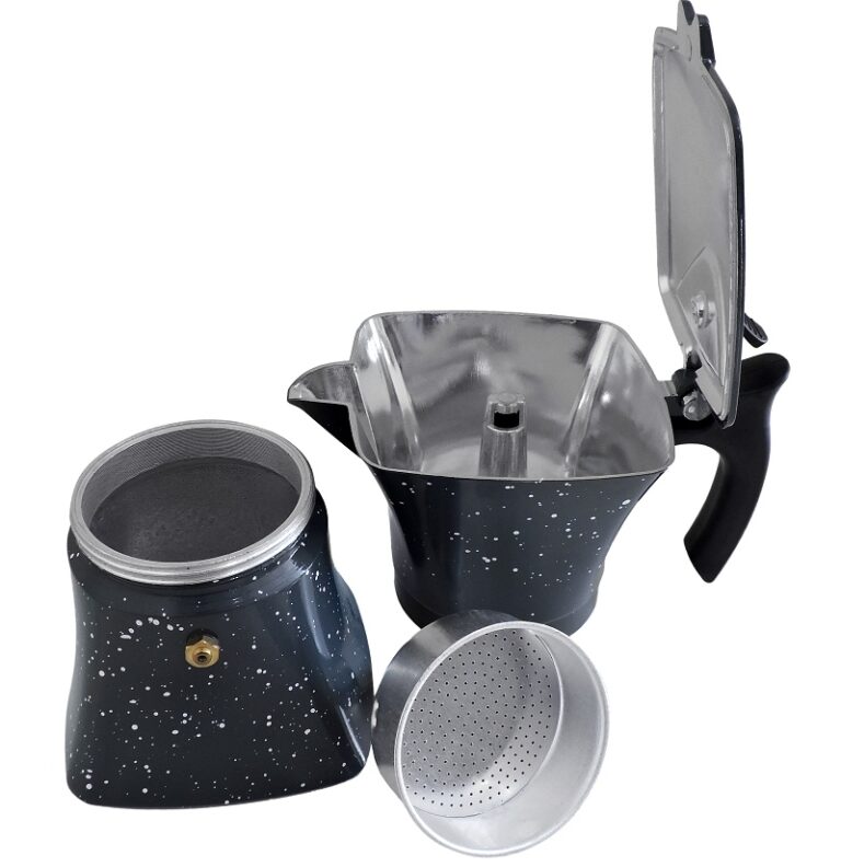 Кофеварка гейзерная мраморная алюминиевая на 6 чашек Benson 148 ✅ базовая цена $13.72 ✔ Опт ✔ Скидки ✔ Заходите! - Интернет-магазин ✅ Фортуна-опт ✅