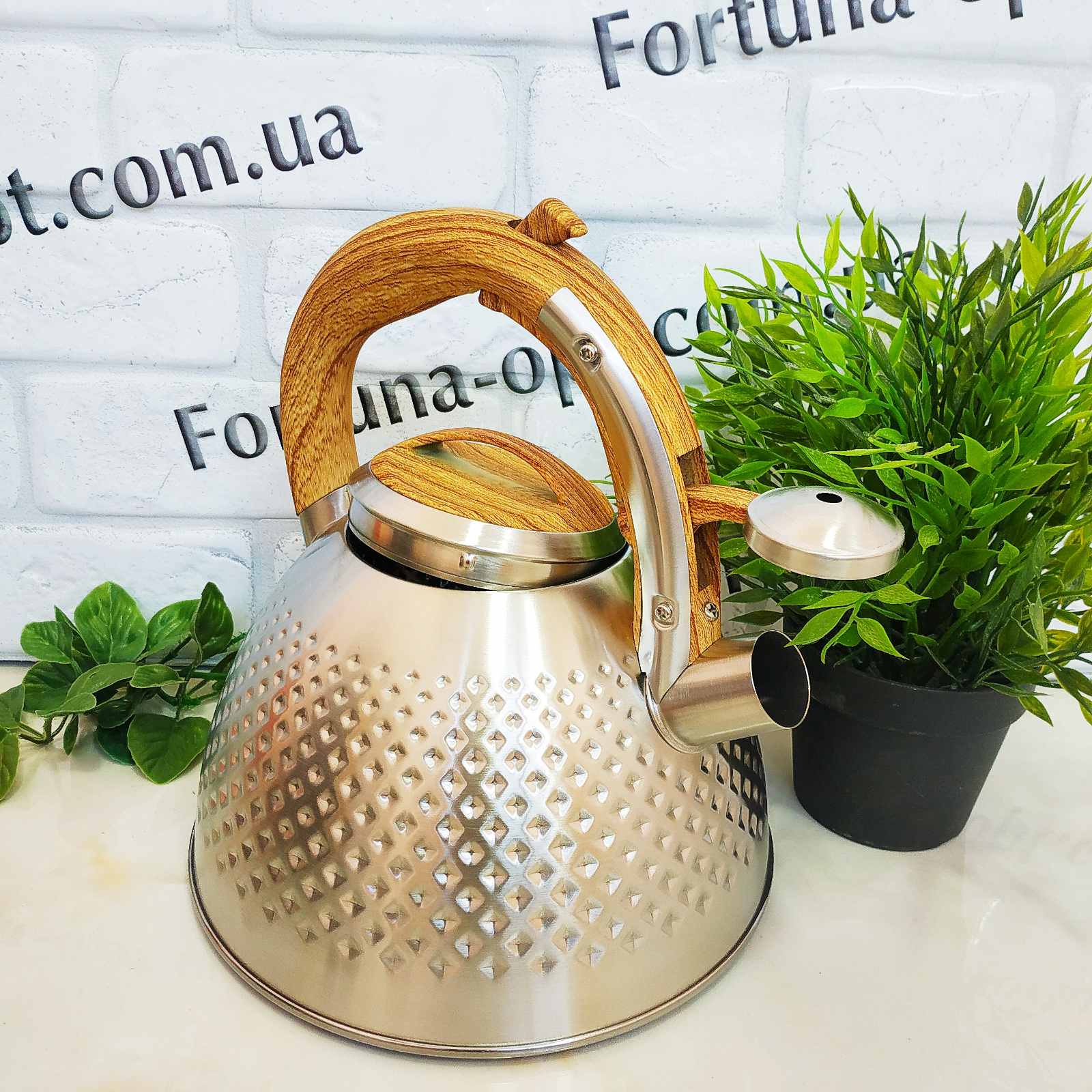Чайник из нержавеющей стали 3 л Edenberg EB - 8831 ✅ базовая цена $16.41 ✔ Опт ✔ Скидки ✔ Заходите! - Интернет-магазин ✅ Фортуна-опт ✅