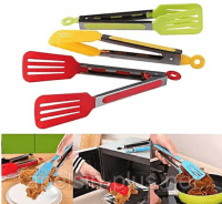 Щипцы силиконовые 30 см "лопатки" -071➜ Оптом и в розницу ✅ актуальная цена -Интернет магазин ✅ Фортуна ✅