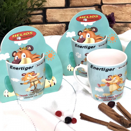 Чашка с пожеланиями керамика 240 мл Тигр 2700 ✅ базовая цена 54.27 грн. ✔ Опт ✔ Скидки ✔ Заходите! - Интернет-магазин ✅ Фортуна-опт ✅