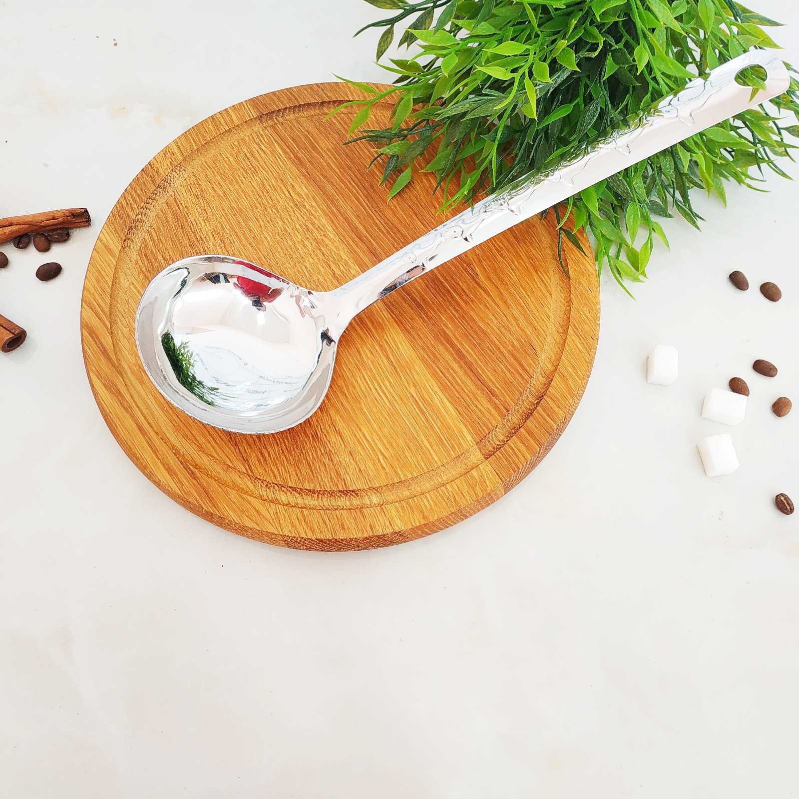 Половник кухонный из нержавеющей стали A-Plus - 0141 ✅ базовая цена $1.08 ✔ Опт ✔ Скидки ✔ Заходите! - Интернет-магазин ✅ Фортуна-опт ✅