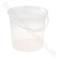 Ведро пластиковое 15 л без крышки прозрачное - 0759 ✅базовая цена 62.87 грн. ✔ Опт ✔ Скидки ✔ Заходите! - Интернет-магазин ✅ Фортуна-опт ✅