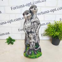 Суслик семья гипс 1830 ➜ Оптом и в розницу ✅ актуальная цена -Интернет магазин ✅ Фортуна ✅