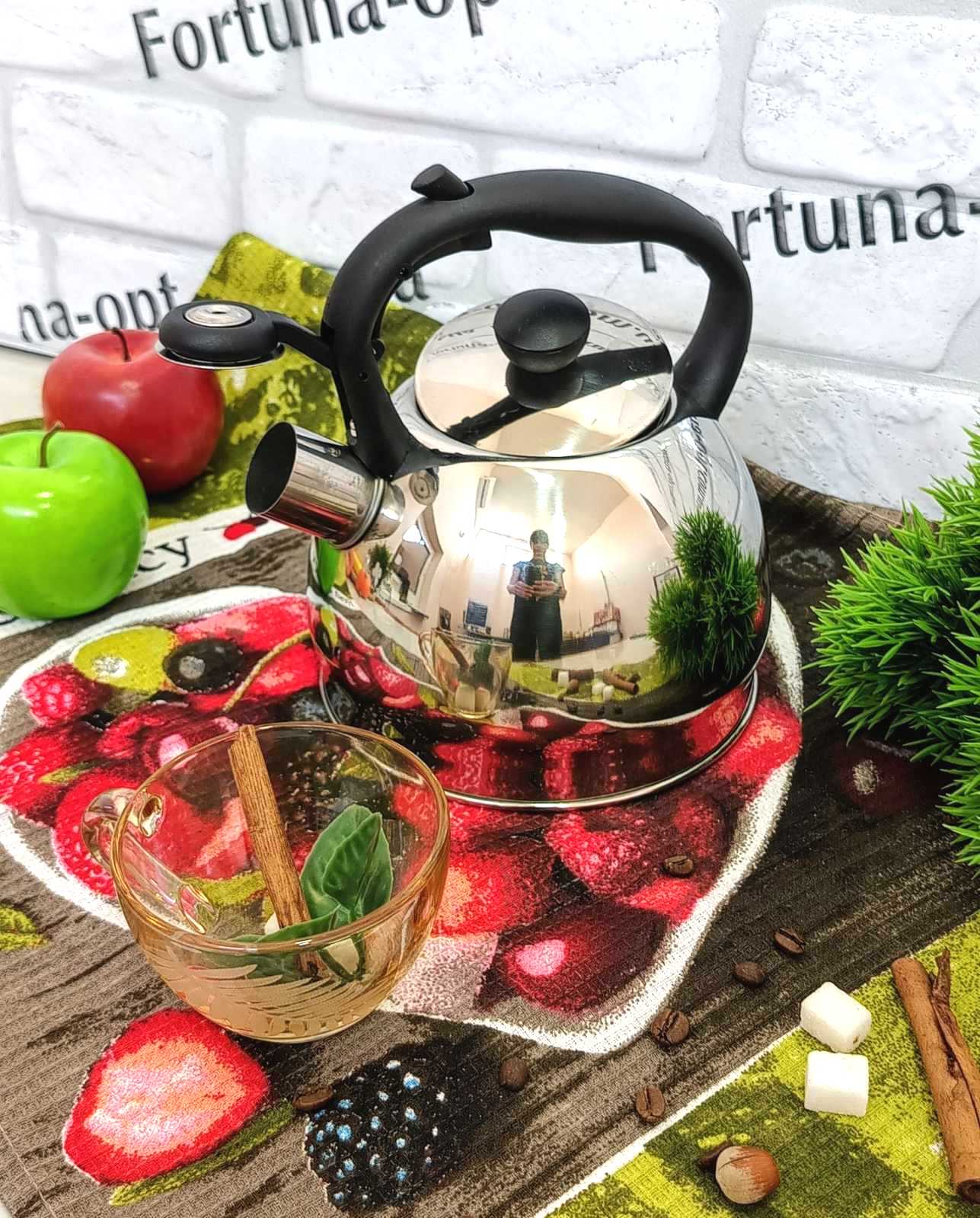 Чайник  3529 2л Stenson одинарное дно ✅ базовая цена $7.72 ✔ Опт ✔ Скидки ✔ Заходите! - Интернет-магазин ✅ Фортуна-опт ✅