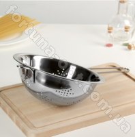 Дуршлаг с ручкой нержавеющий A-Plus - 0847 (20 см) ✅ базовая цена $1.85 ✔ Опт ✔ Акции ✔ Заходите! - Интернет-магазин Fortuna-opt.com.ua.