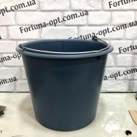 Ведро пластиковое с металлической ручкой 14 л Венгрия - 0014 ✅ базовая цена 54.77 грн. ✔ Опт ✔ Акции ✔ Заходите! - Интернет-магазин Fortuna-opt.com.ua.