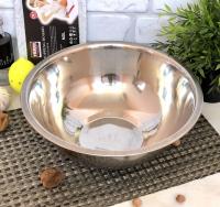 Миска из нержавейки 28 см A-Plus - 0878  ✅ базовая цена $1.79 ✔ Опт ✔ Акции ✔ Заходите! - Интернет-магазин Fortuna-opt.com.ua. 