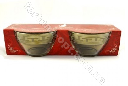 Салатник 2 шт/наб Греческий Узор GE 01-1322 11 см ➜ Оптом и в розницу ✅ актуальная цена -Интернет магазин ✅Фортуна✅