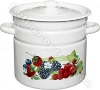 Кастрюля эмалированная 12 л 1624/2 Разное ➜ Оптом и в розницу ✅ актуальная цена -Интернет магазин ✅ Фортуна ✅