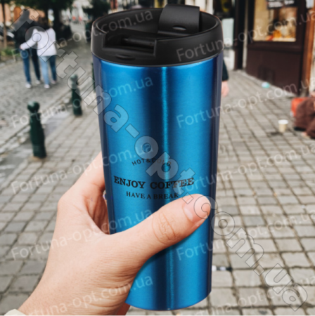 Термокружка A-Plus - 1622 - 450 мл ➜ фото ➜ розн цена $4.64 - Интернет-магазин ✅ Fortuna-opt.com.ua. ✅