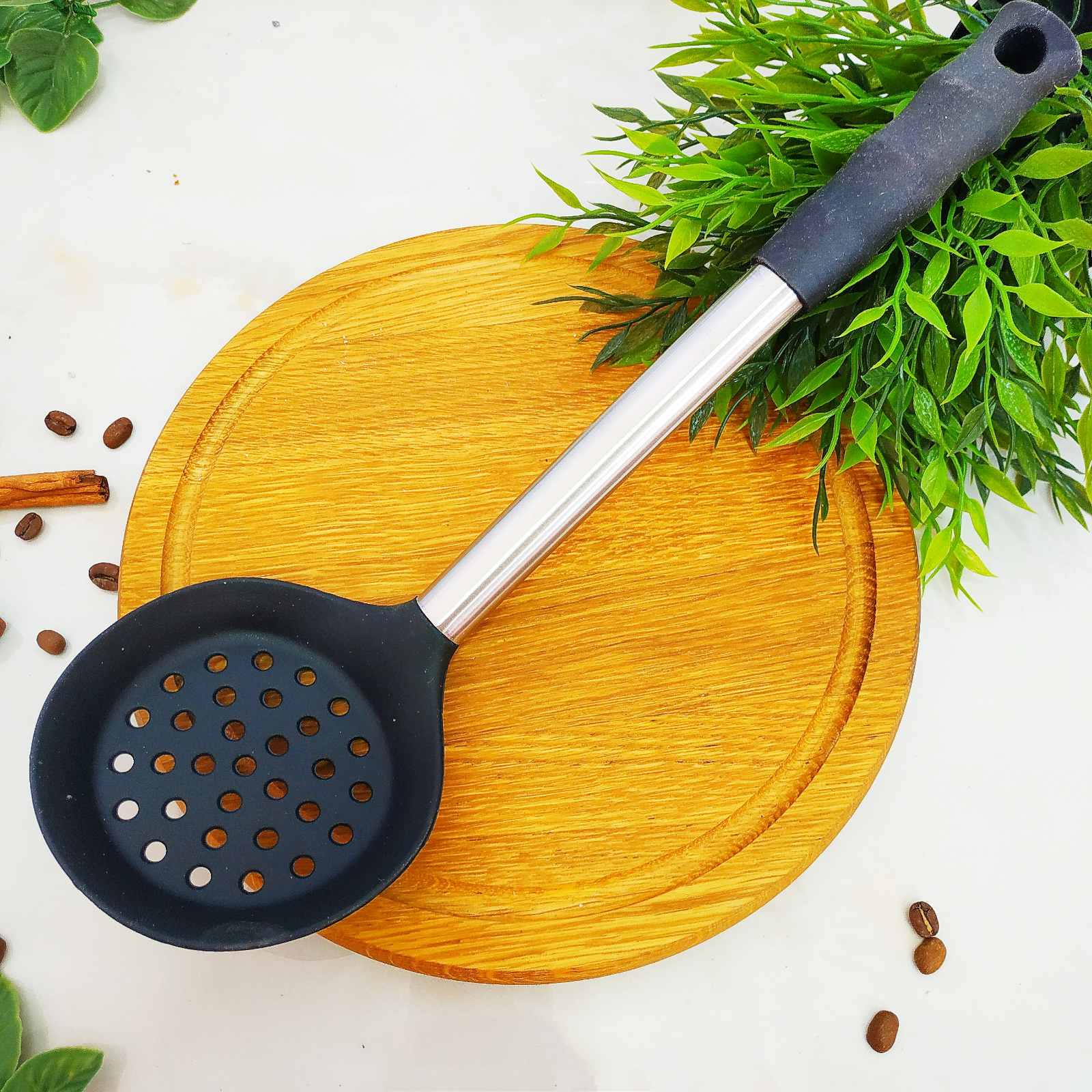 Шумовка силиконовая кухонная Frico FRU - 496 ✅ базовая цена $0.83 ✔ Опт ✔ Скидки ✔ Заходите! - Интернет-магазин ✅ Фортуна-опт ✅